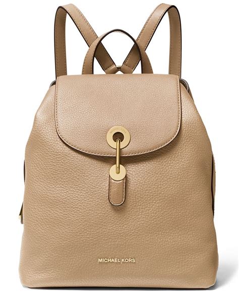 raven leather backpack michael kors